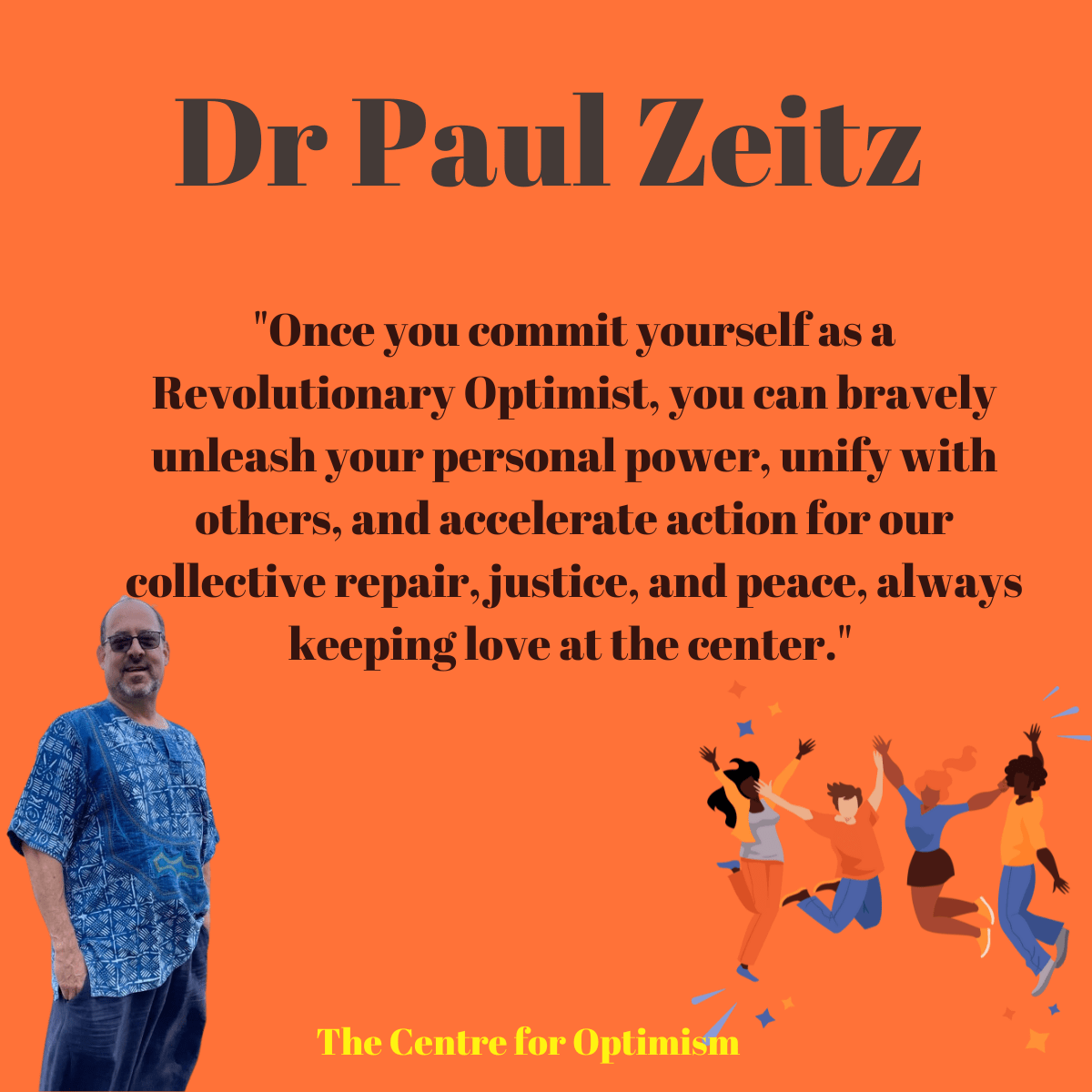 Paul Zeitz is a Revolutionary Optimist